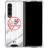 MLB New York Yankees Home Jersey Galaxy Z Fold4 5G Clear Case